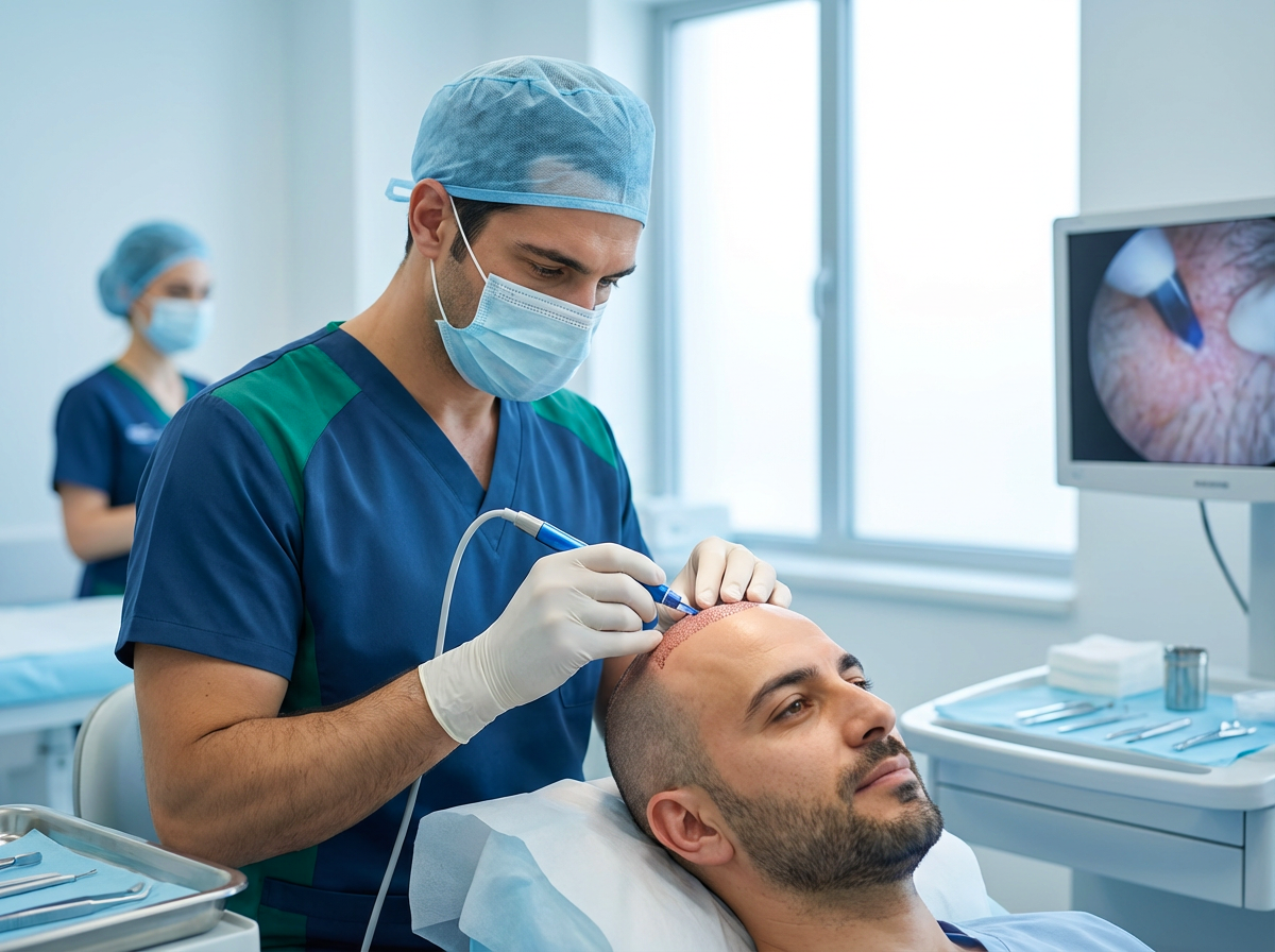 FUE hair transplant procedure